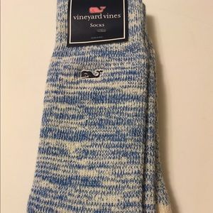 Pair of Thick Vineyard Vines Socks One Size New